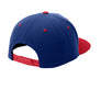 Sport-Tek Yupoong Flat Bill Snapback Cap with custom logo embroidery