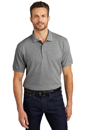 Port Authority Heavyweight Cotton Pique Polo