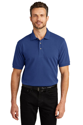 Port Authority Heavyweight Cotton Pique Polo