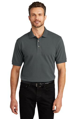 Port Authority Heavyweight Cotton Pique Polo