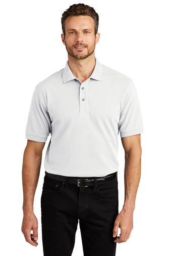 Port Authority Heavyweight Cotton Pique Polo