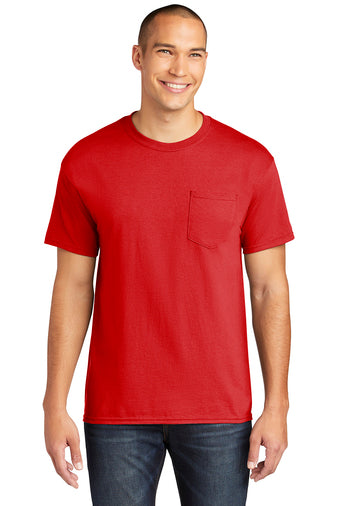 Gildan Heavy Cotton 100% Cotton Pocket T-Shirt