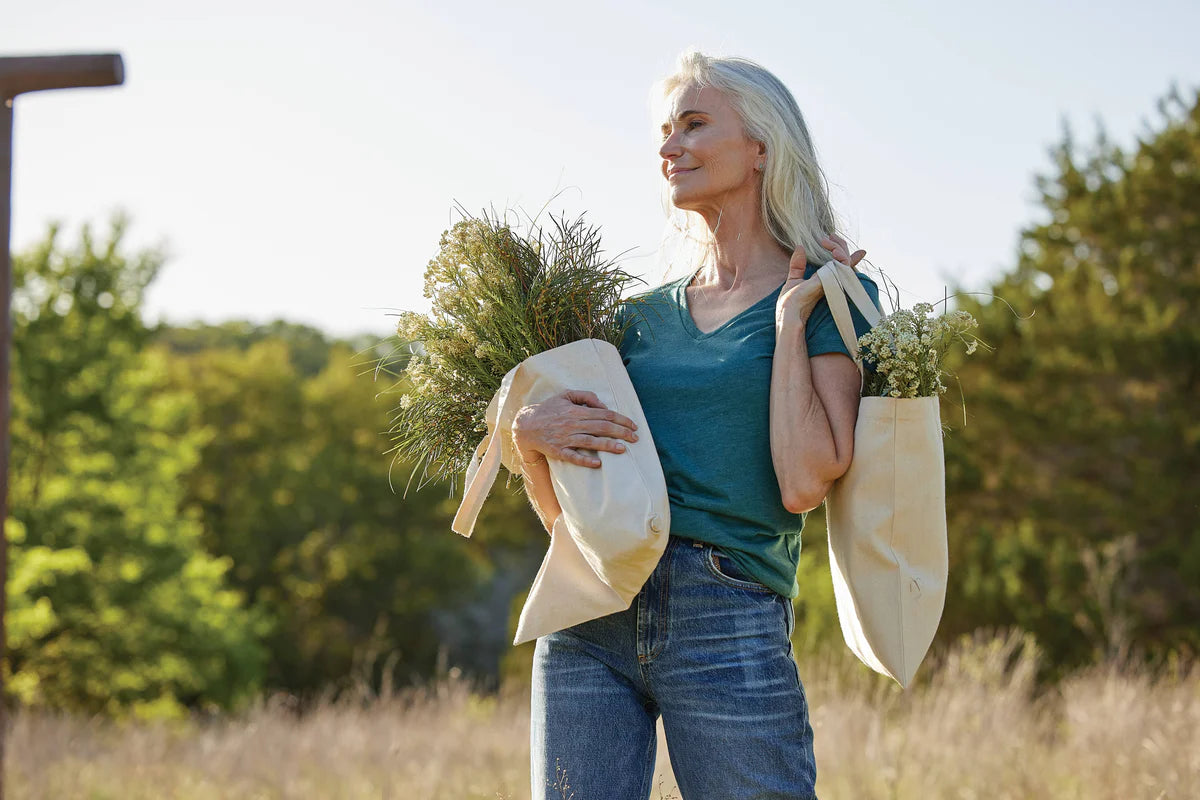 Allmade Women’s Tri-Blend V-Neck Tee