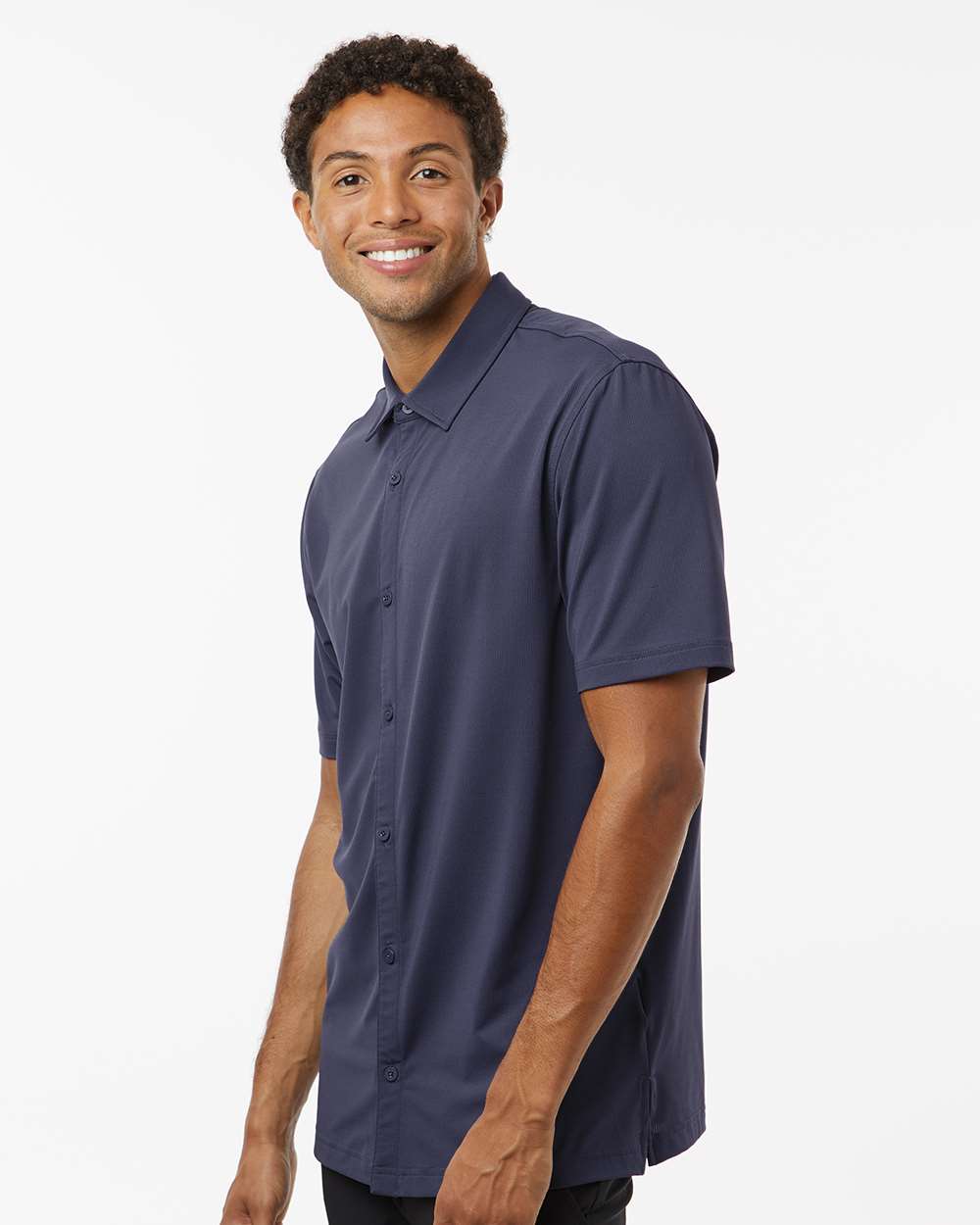 Adidas Full Button Down Short Sleeve Shirt