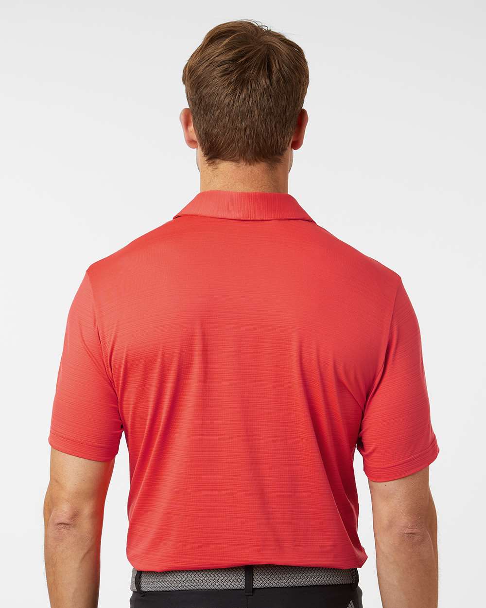 Adidas Textured Stripe Polo