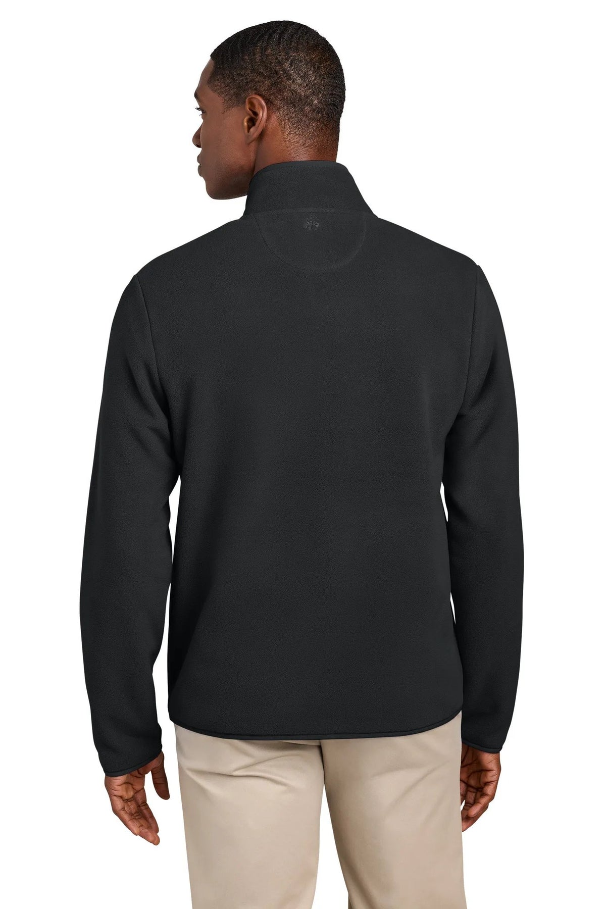 Brooks Brothers Fleece 1/4-Snap Neck with custom logo embroidery