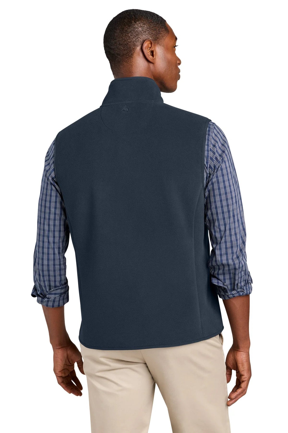 Brooks Brothers Fleece Vest with custom logo embroidery
