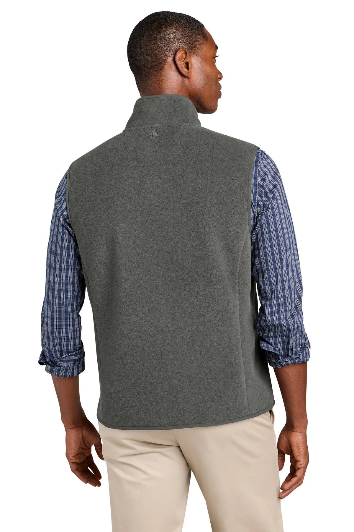 Brooks Brothers Fleece Vest with custom logo embroidery