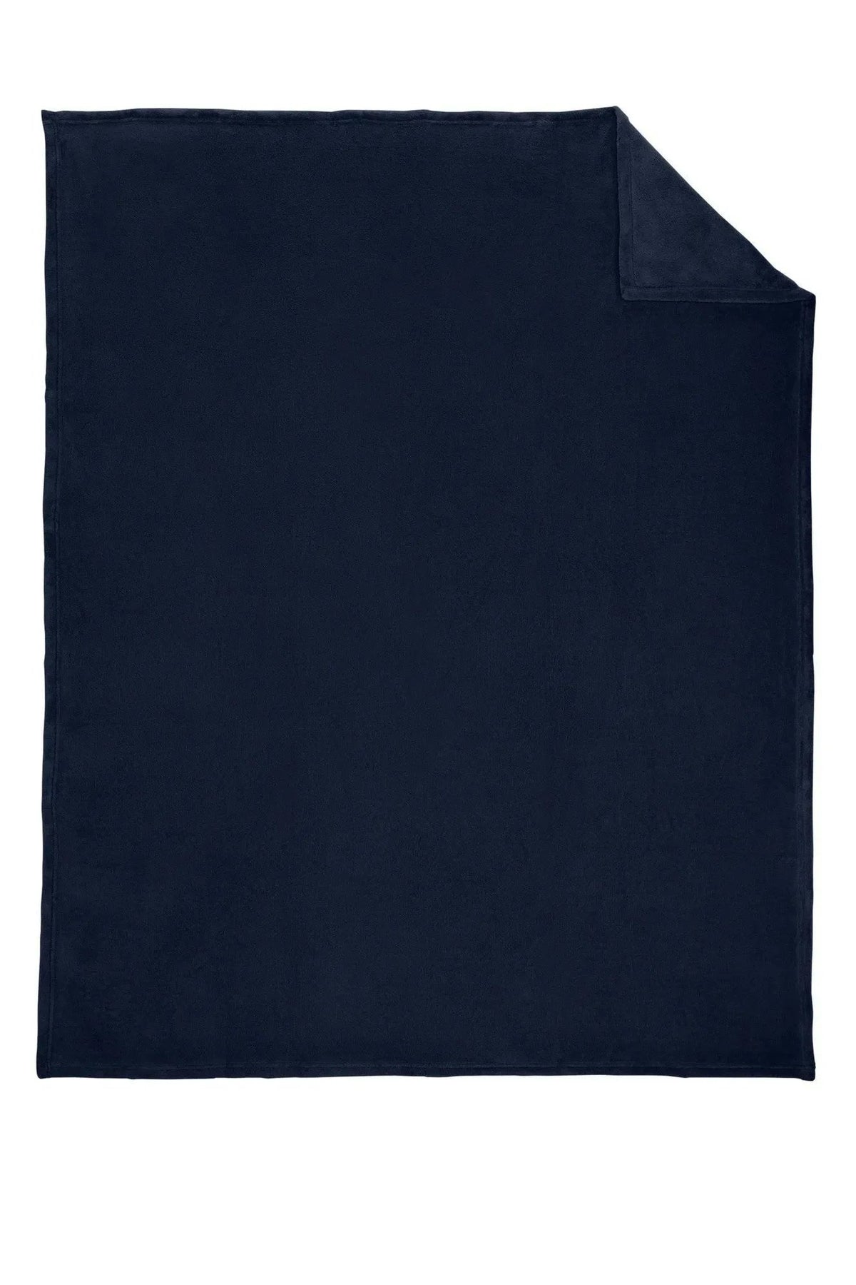 Port Authority Ultra Plush Blanket with custom logo embroidery