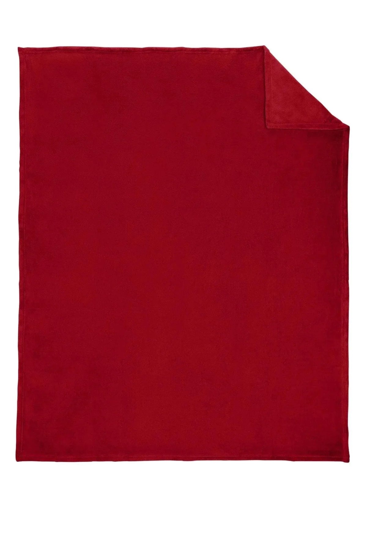 Port Authority Ultra Plush Blanket with custom logo embroidery