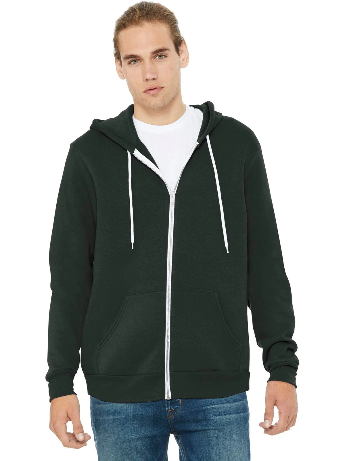 BELLA+CANVAS Unisex Sponge Fleece Full-Zip Hoodie