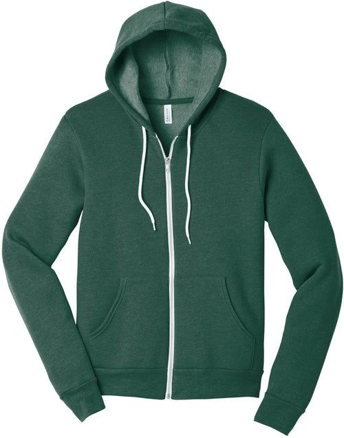 BELLA+CANVAS Unisex Sponge Fleece Full-Zip Hoodie