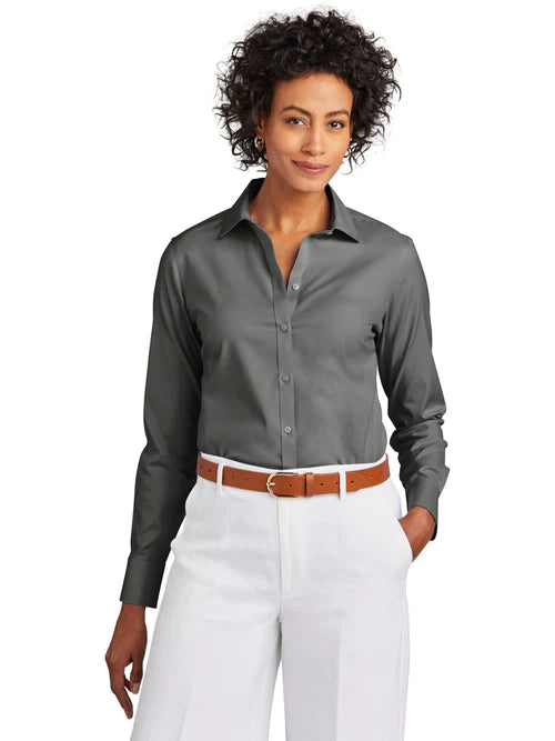 Brooks Brothers Women’s Wrinkle-Free Stretch Pinpoint Shirt