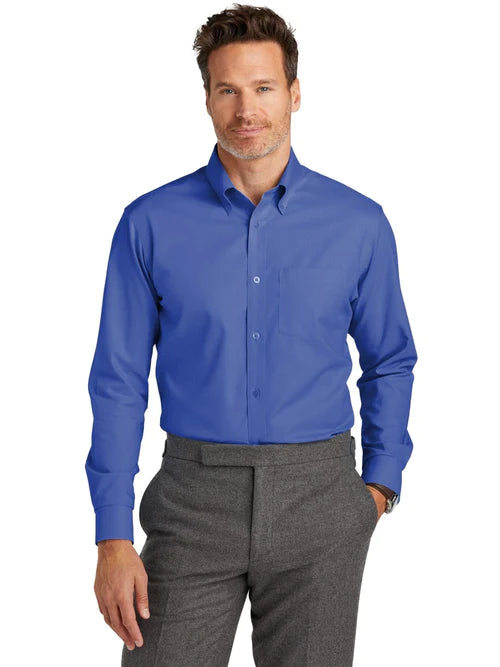 Brooks Brothers Wrinkle-Free Stretch Nailhead Shirt