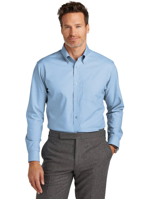 Brooks Brothers Wrinkle-Free Stretch Nailhead Shirt