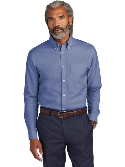 Brooks Brothers Wrinkle-Free Stretch Pinpoint Shirt