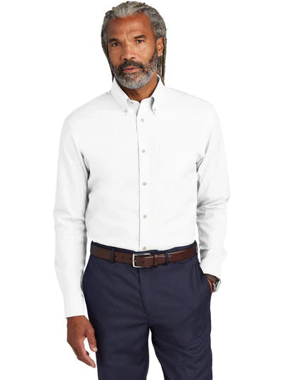 Brooks Brothers Wrinkle-Free Stretch Pinpoint Shirt