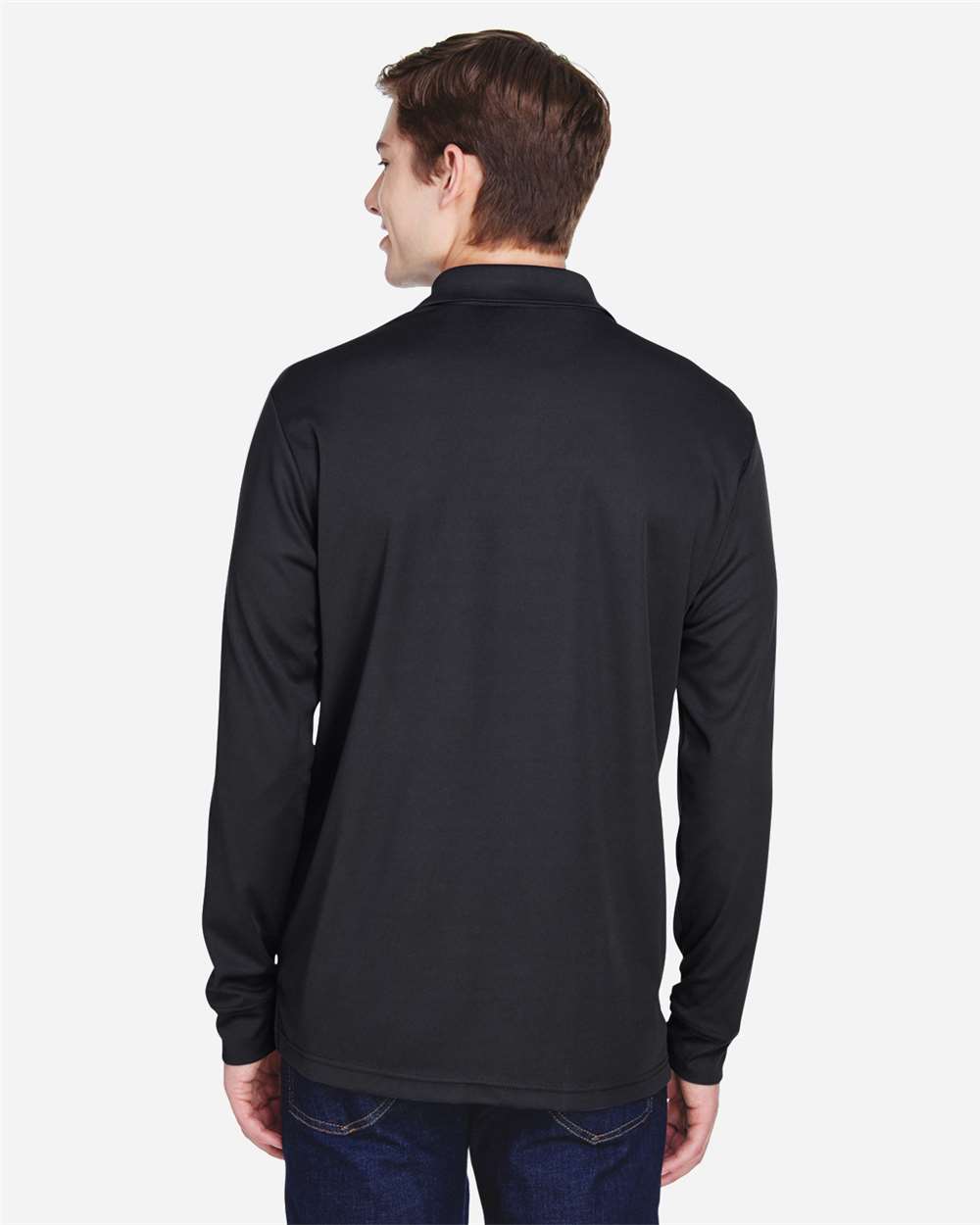 Core 365 Pinnacle Performance Long Sleeve Piqué Polo with Pocket