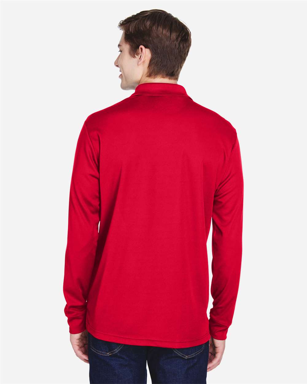 Core 365 Pinnacle Performance Long Sleeve Piqué Polo with Pocket
