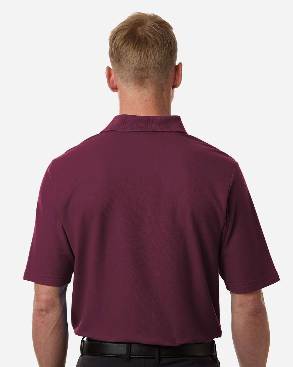 Core 365 Men's Resolve CVC Performance Pique Polo with custom logo embroidery