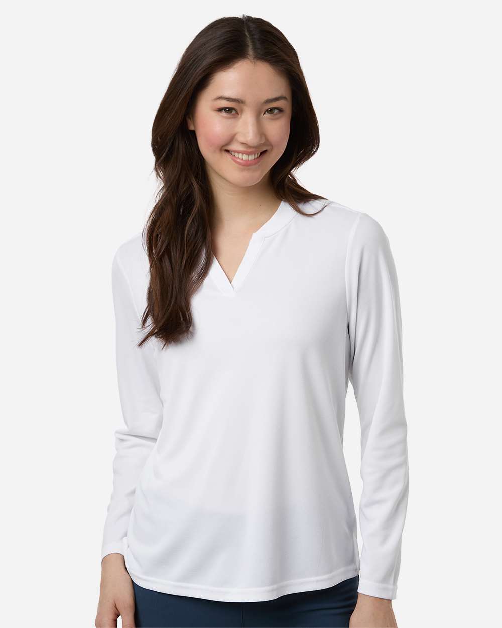 Core 365 Women's Nova Performance Long Sleeve Pique Polo