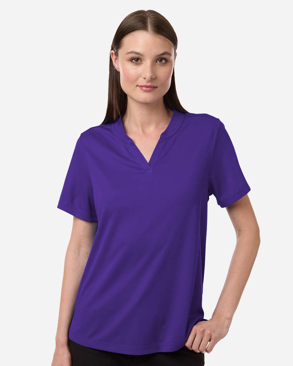 Core 365 Women's Nova Performance Pique Polo with custom logo embroidery