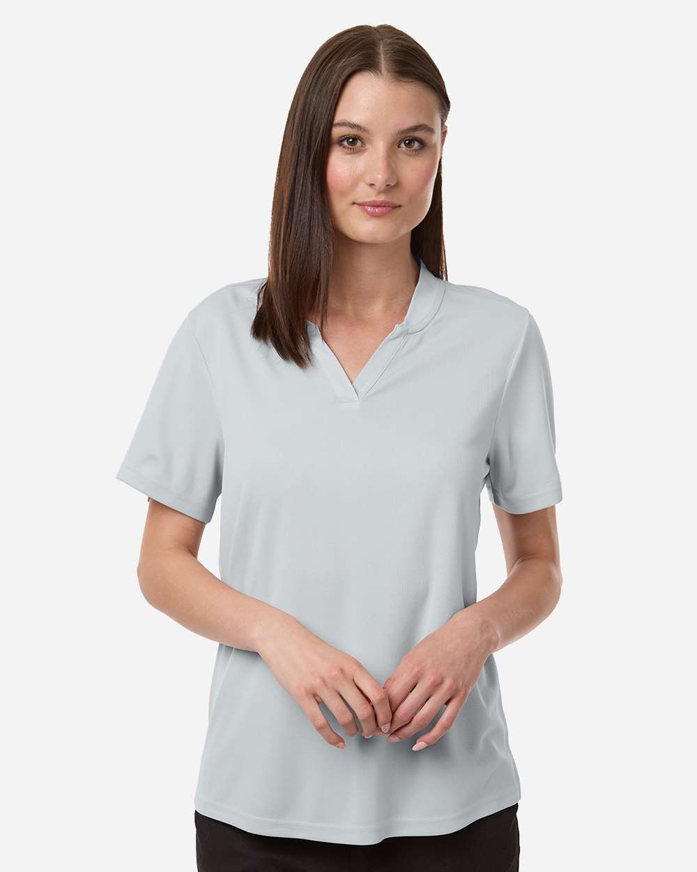Core 365 Women's Nova Performance Pique Polo with custom logo embroidery