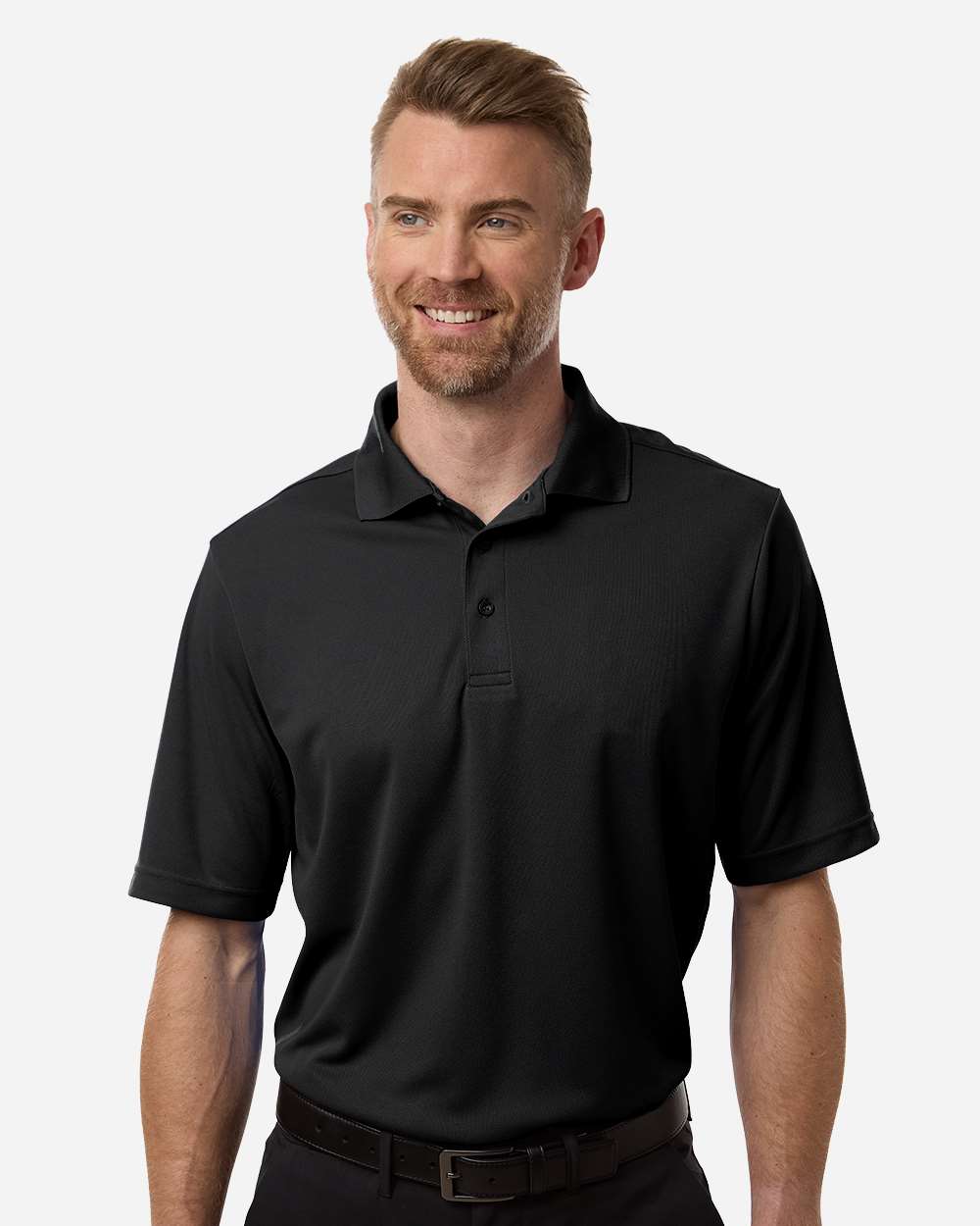 Core 365 Men's Tall Nova Performance Pique Polo with custom logo embroidery