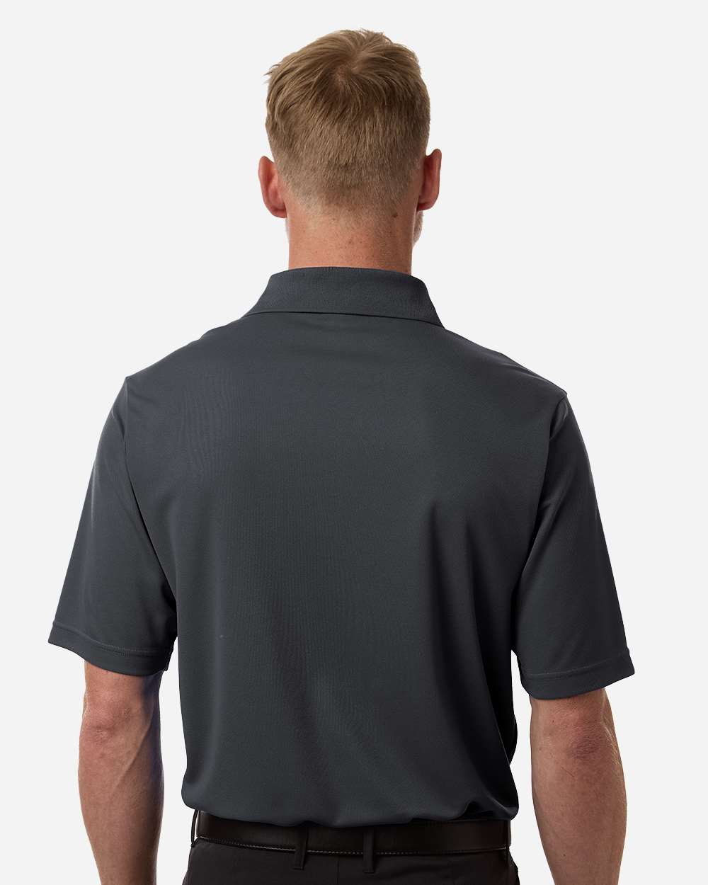 Core 365 Men's Tall Nova Performance Pique Polo with custom logo embroidery