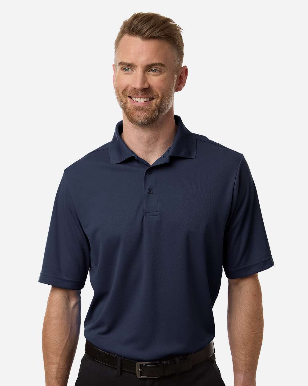 Core 365 Men's Tall Nova Performance Pique Polo with custom logo embroidery