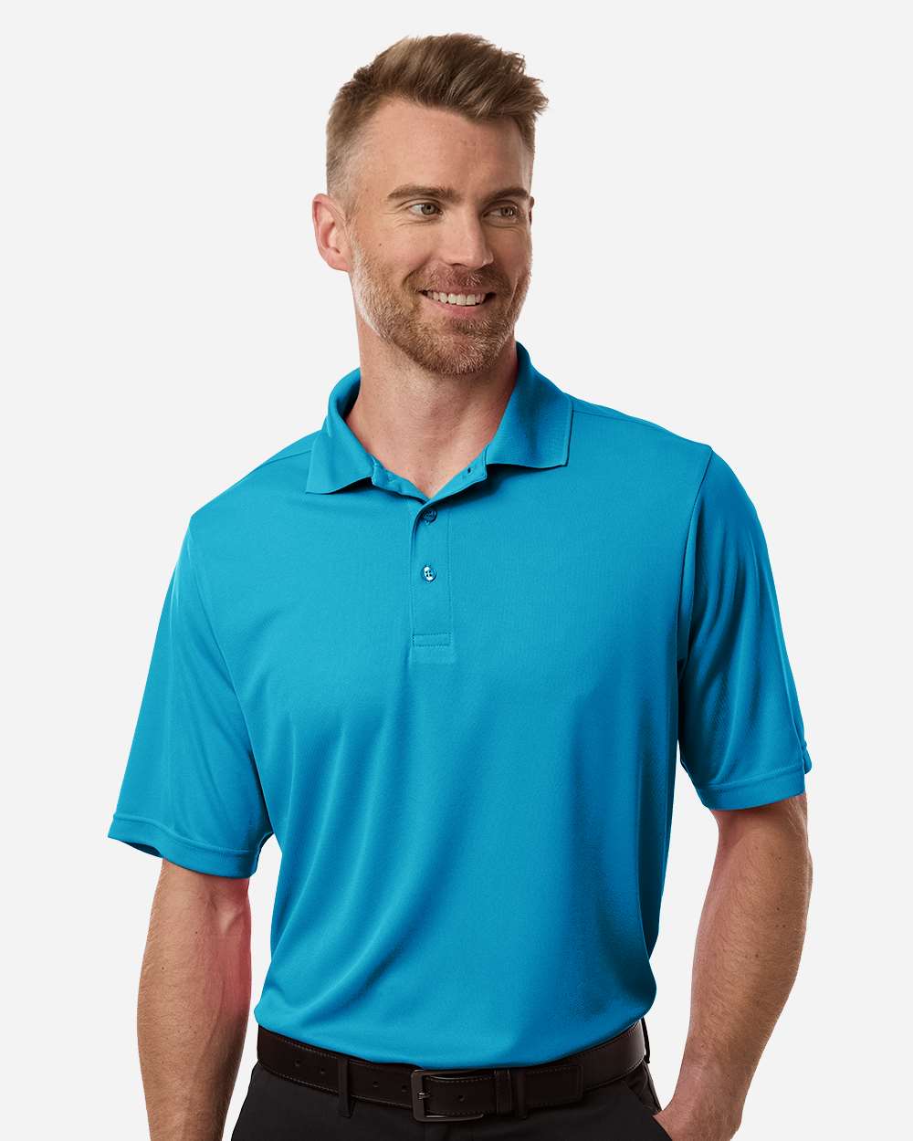 Core 365 Men's Nova Performance Pique Polo with custom logo embroidery
