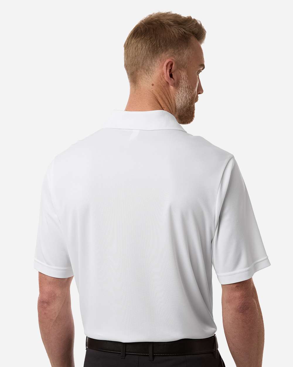 Core 365 Men's Tall Nova Performance Pique Polo with custom logo embroidery