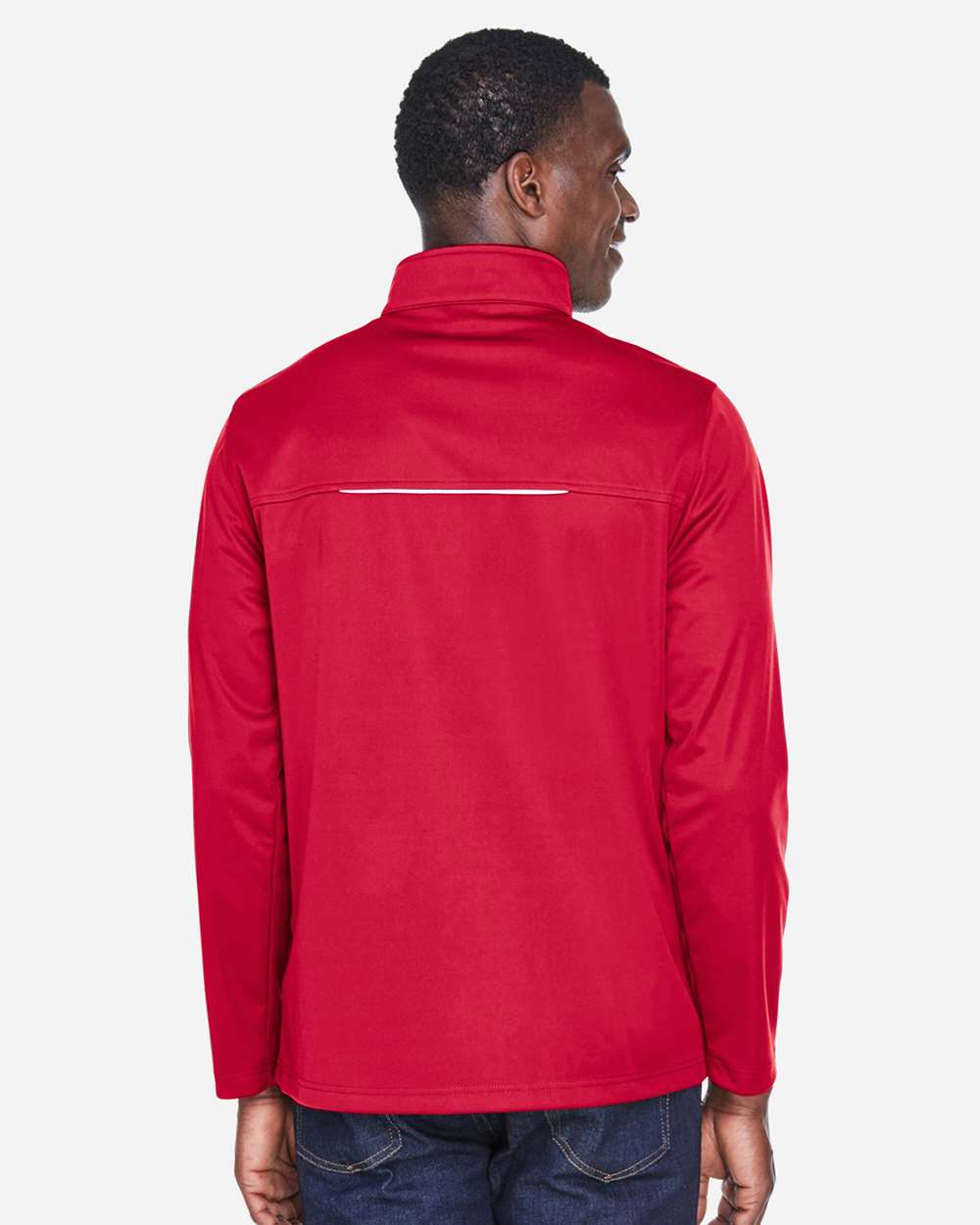 Core365 Men's Techno Lite Three-Layer Knit Tech-Shell