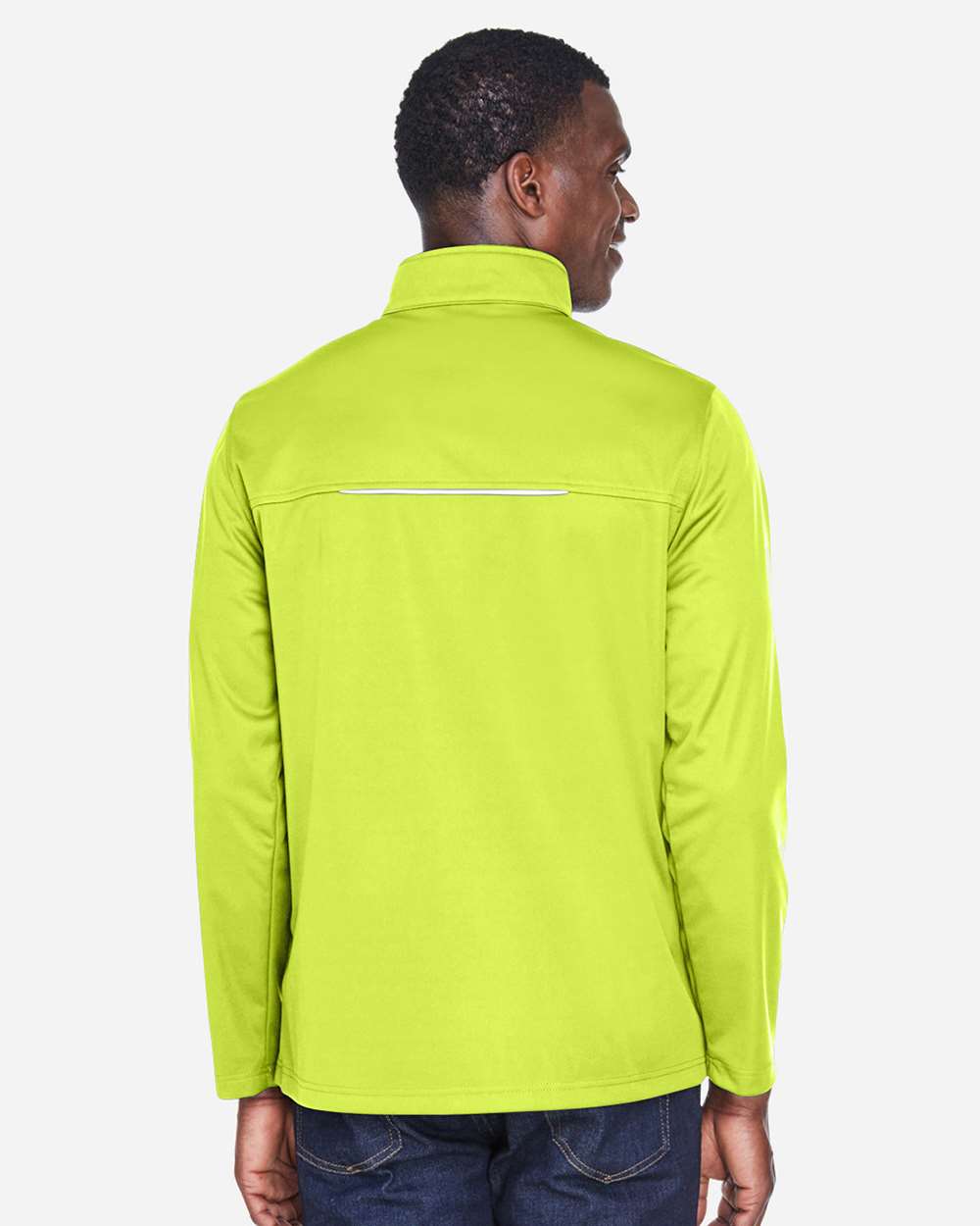 Core365 Men's Techno Lite Three-Layer Knit Tech-Shell