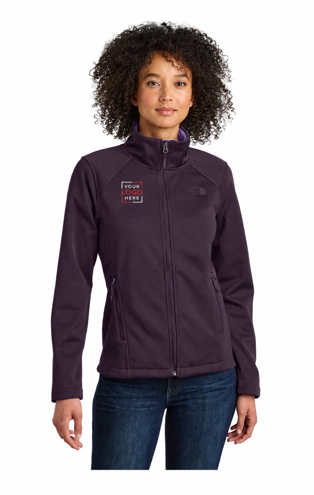 The North Face Women's Chest Logo Ridgewall Soft Shell Jacket