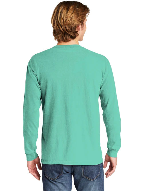 Comfort Colors Heavyweight Ring Spun Long Sleeve Pocket Tee