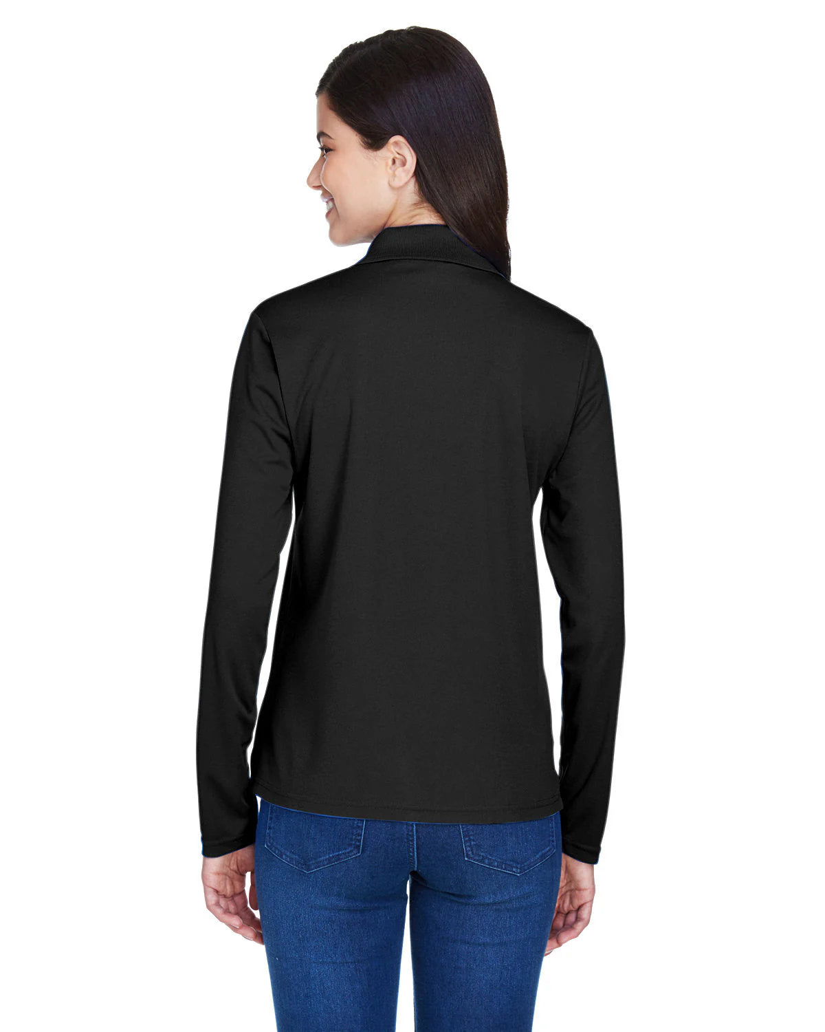 Core 365 Ladies Pinnacle Performance Long-Sleeve Pique Polo