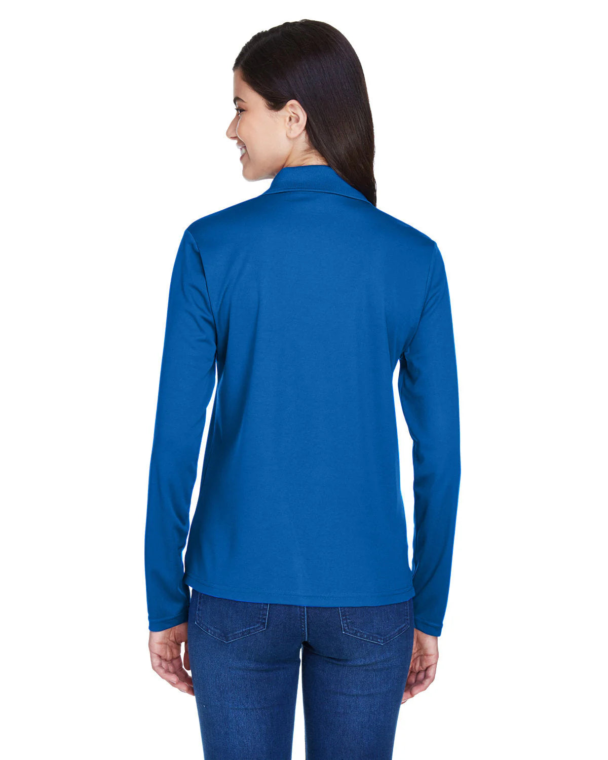 Core 365 Ladies Pinnacle Performance Long-Sleeve Pique Polo