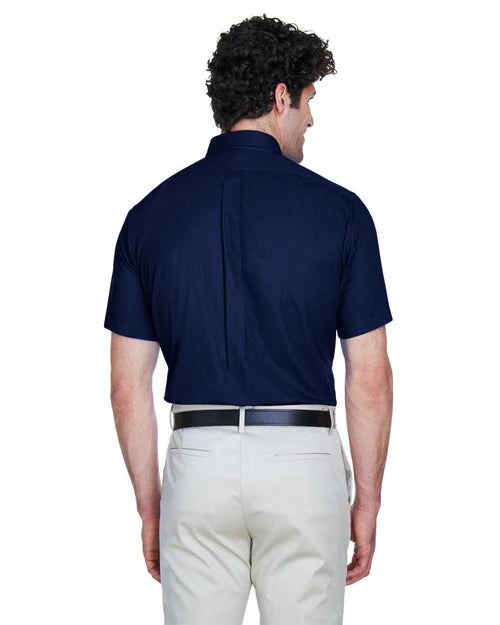 Core 365 Optimum Short-Sleeve Twill Shirt