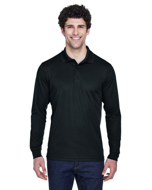 Core 365 Tall Pinnacle Performance Long Sleeve Piqué Polo