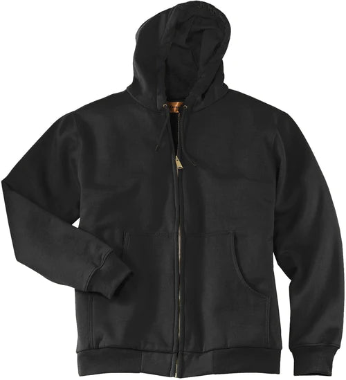 CornerStone Heavyweight Full-Zip Hooded Sweatshirt with Thermal Lining