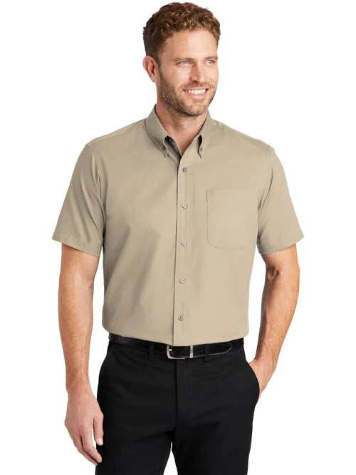 CornerStone Short Sleeve SuperPro Twill Shirt