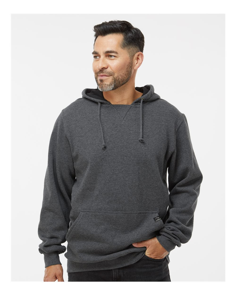 DRI Duck Woodland Fleece Hooded Pullover