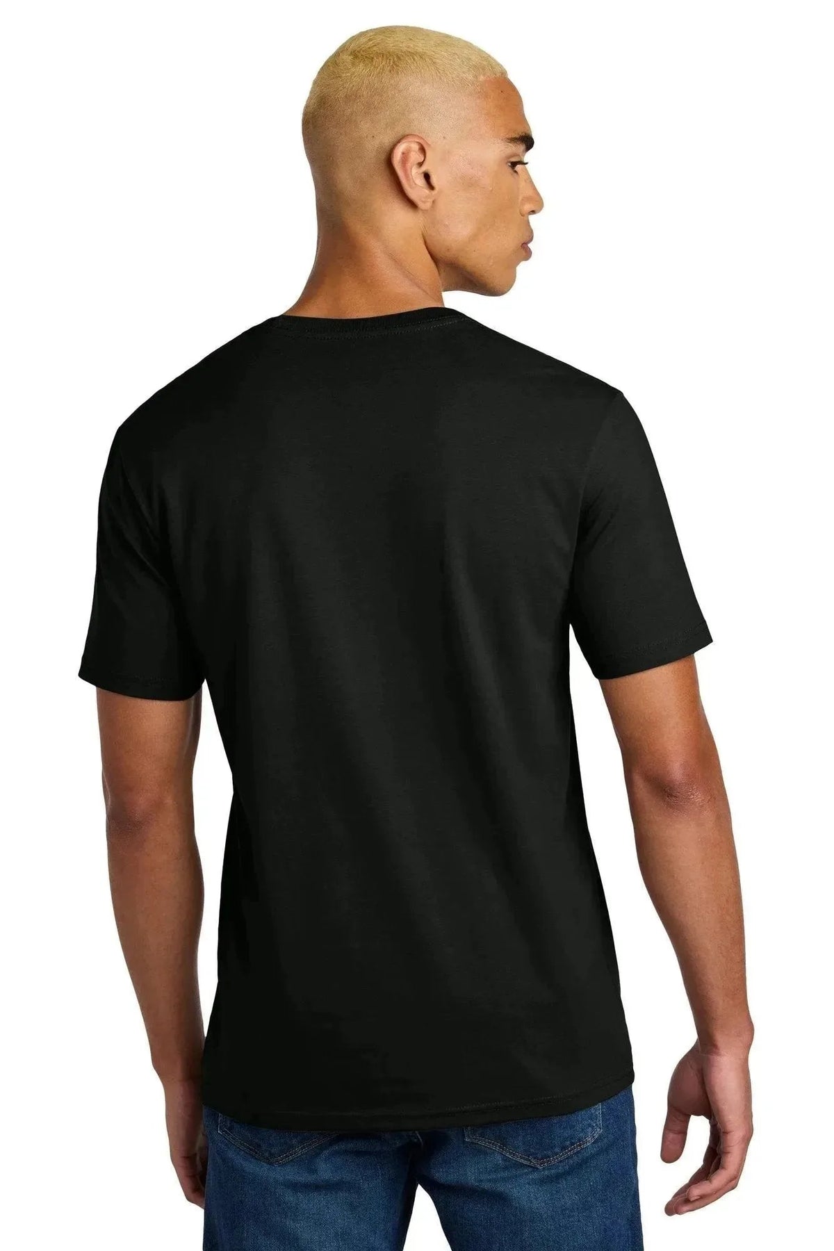 District Perfect Weight Icon Tee with custom logo embroidery