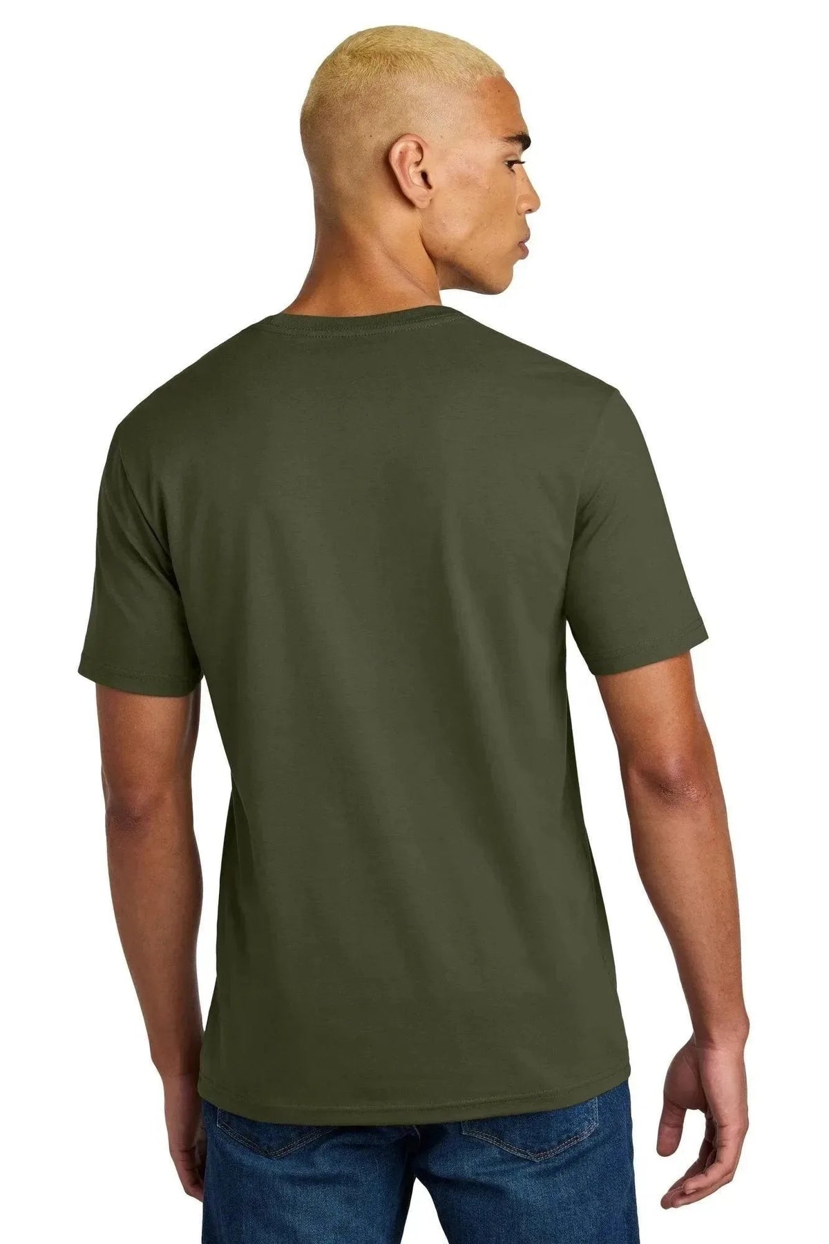 District Perfect Weight Icon Tee with custom logo embroidery
