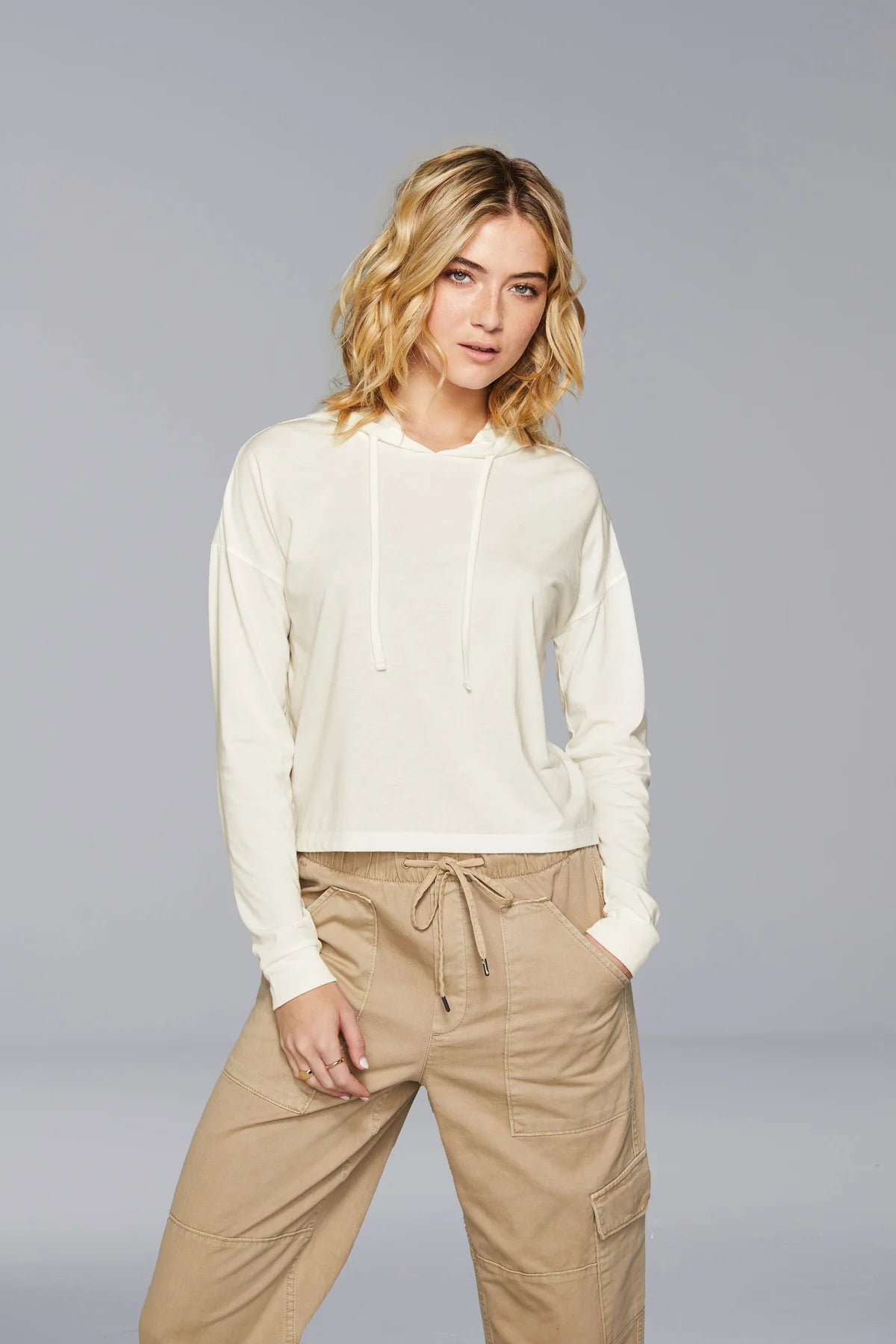 District Women’s Perfect Tri Midi Long Sleeve Hoodie