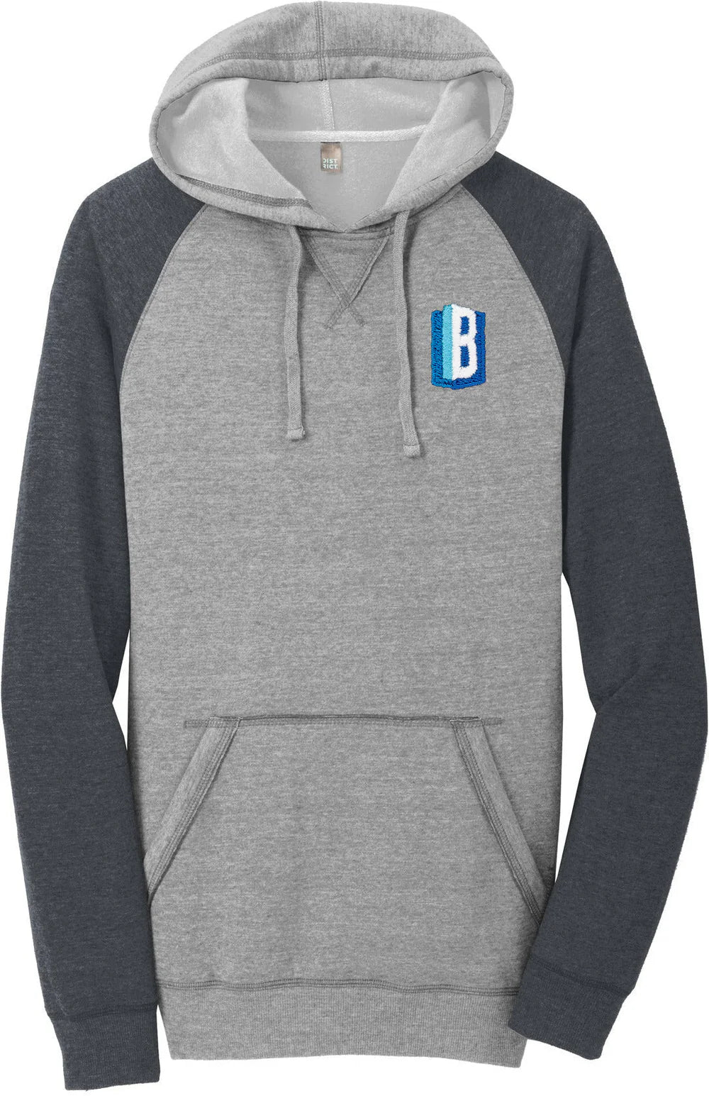 District Lightweight Fleece Raglan Hoodie