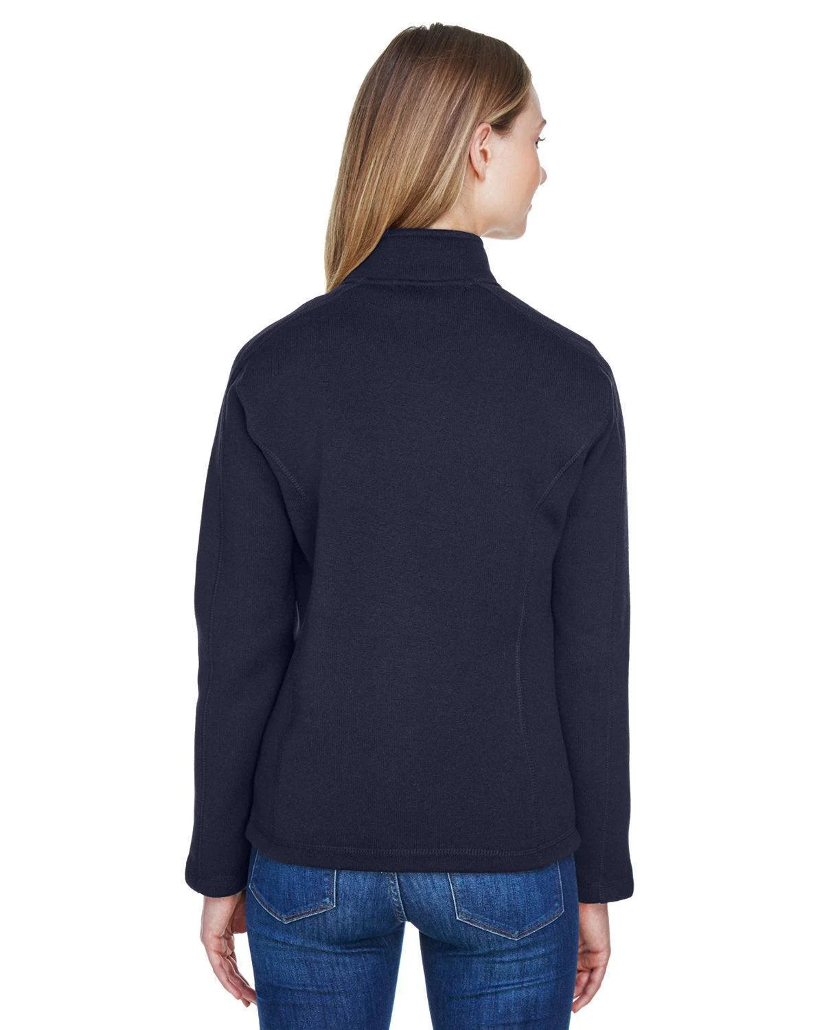 Devon & Jones Women's Bristol Full-Zip Sweater Fleece Jacket