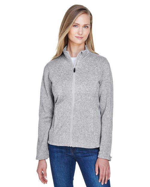 Devon & Jones Women's Bristol Full-Zip Sweater Fleece Jacket