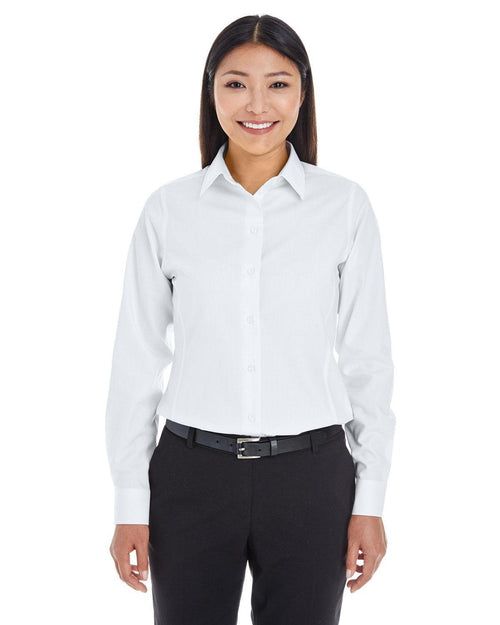 Devon & Jones Ladies Crown Woven Royal Dobby Shirt
